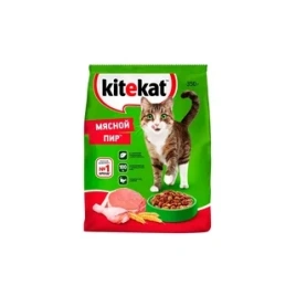 Корм д/котов сухой Мясной пир 350г