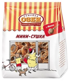 Сушка Диетикна фруктозе с маком 250 гр