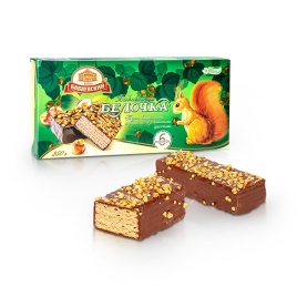 Торт ваф Белочка с карам орехами 220-250г