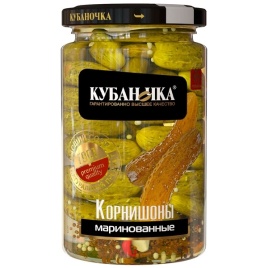 Корнишоны маринованные с/б 360г