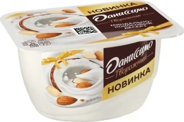 Творожок Даниссимо минд/кокос 130г ст