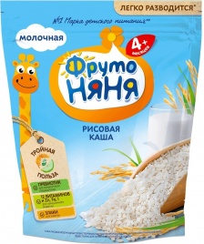 Каша молочно-рисовая Фрутоняня 200мл т/п