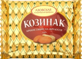 Козинак арахисовый на фруктозе 110г