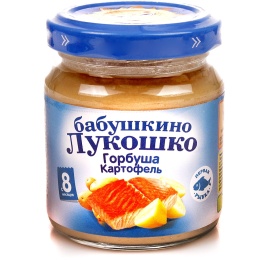 Пюре Горбуша с картофелем 100 г Бабушкино лукошко