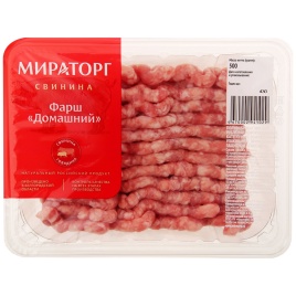 Фарш Домашний охл.лоток 500г  Мираторг
