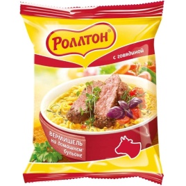 Вермишель с вкусом говядины 60г