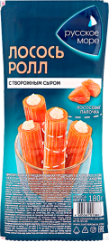 Лососевый ролл имитация с сыром охл 180г