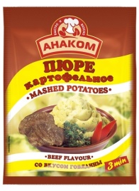 Пюре картофельное с вкусом говядины 35г