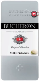 Шоколад Молочный с фисташками 100г ж/б Bucheron