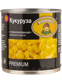 Кукуруза Юнона 340г ж/б Юнона