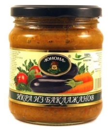 Икра баклажановая 480г с/б