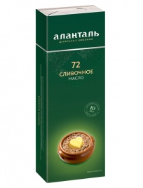 Масло Крестьянское 72.5% 180г Аланталь 