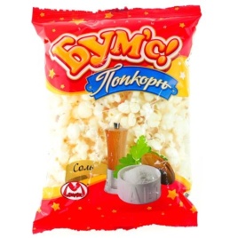 ПопКорн Звёздный Бумс вкус соли 35 г Матяш