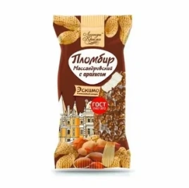 Эскимо Массандровский с арахисом в шок глазури 70 г