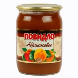 Повидло ст/б Абрикос ГОСТ 600гр.