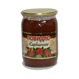 Повидло ст/б Клубника ГОСТ 600гр.