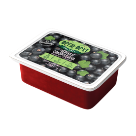 Чёрная смородина перетертая с сахаром 350г