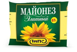 Майонез Элитный 67% 400г п/э