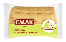 Слоечка с грушей Новый смак 440г