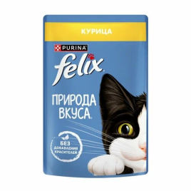 Корм д/котов ПриродаВкуса Курица 75г пауч