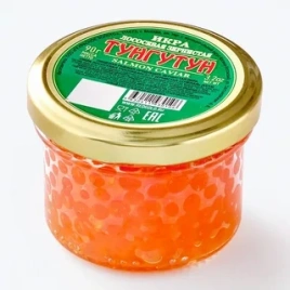 Икра зернистая тих океан Кета 90г с/б