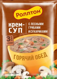 Крем-суп лесные грибы/сухариками 21г