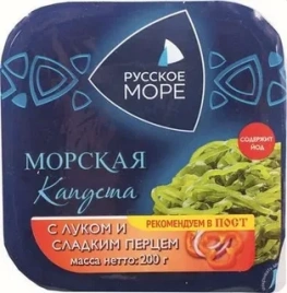 Морская капуста Лук/сладкий перец 200г