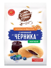 Печенье с черничной начин на фруктозе 200г