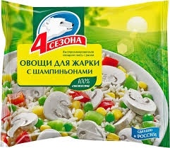 Овощи для жарки с шампиньонами 400 г