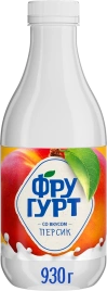 Йогурт Персик 1% 930г бут