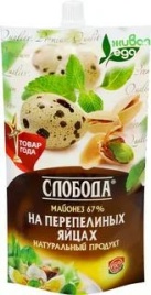 Майонез на перепелиных яйцах 400мл д/п