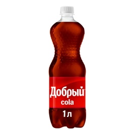 Кола с/газ 1л