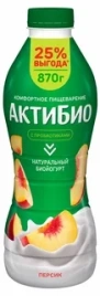 Йогурт АктиБио Злаки 1.6% 870г бут