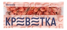 Креветка северная 120/150 в/м 750г пакет