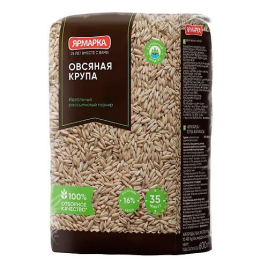 Овсяная крупа 600г