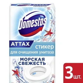 Стикер д/очищ унитаза Морск свеж 30гр