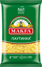 Мак.изд Вермишель Паутинка 400г