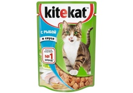 Корм д/котов соус Рыба 85г пауч