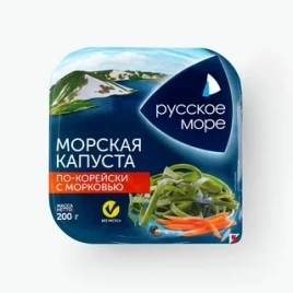 Морская капуста с морковкой по-кор 200г