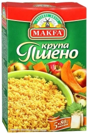 Пшено шлифованное вар/пак ( 5*80г) 400г