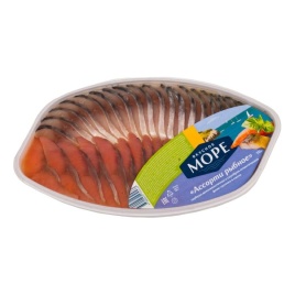 Горбуша/скумбрия филе-кусочки в масле 180г Вкусное море