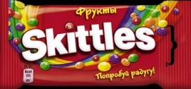 Драже жеват Skittles Фрукты 38г