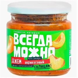 Джем Абрикос б/сахара 200г