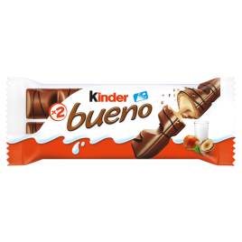 Батончик KinderBueno в молоч шок Т2 43г