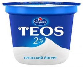 Йогурт Греческий   2.0 % 250г  ст