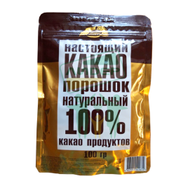 Какао-порошок 100г м/у