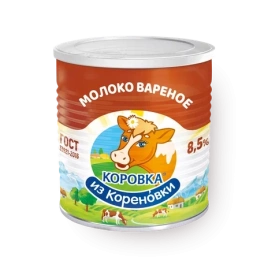 Сгущённое молоко варёное 8.5% ключ ж/б 360г