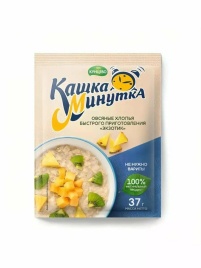 Каша Овсяная экзотик Минутка 37г