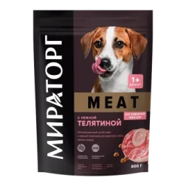Корм сух д/соб мелк пор Winner Meat телятина 500г