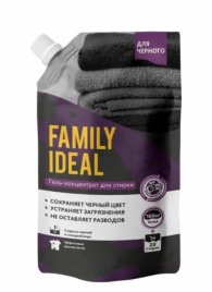 Гель д/стирки Black 1л Family Ideal